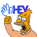 old man yells at hey Slack emoji