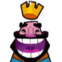 laughing clash king Slack emoji