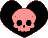 skull heart Slack emoji