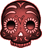 sugar skull party Slack emoji