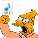 old man yells at mp3 Slack emoji