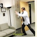 theofficeparkour Slack emoji