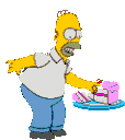 homer ooo cake Slack emoji
