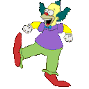 krusty the clown Slack emoji