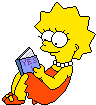 reading lisa simpson Slack emoji
