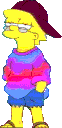 cool lisa simpson Slack emoji
