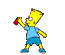 simpsons el barto Slack emoji