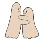 ghosts dancing Slack emoji