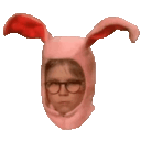 christmasstory ralphie pinknightmare Slack emoji