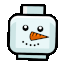 snowman lego brrrrr Slack emoji