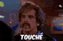 the goon dodgeball touche Slack emoji