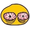 sleep deprived Slack emoji