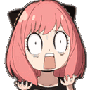anya shocked Slack emoji