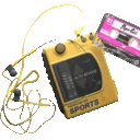 sports walkman Slack emoji