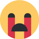 eyes bleeding Slack emoji