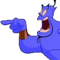 genie shocked Slack emoji