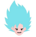 goku super saiyan god Slack emoji