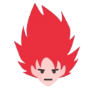 goku super saiyan rose Slack emoji