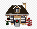 christmas house Slack emoji
