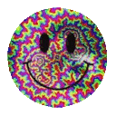 psychadelic smiley Slack emoji