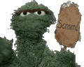 oscar scram Slack emoji