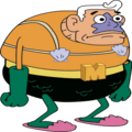 mermaid man Slack emoji
