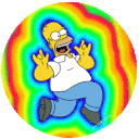 homer trippy Slack emoji