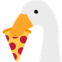 goose pizza Slack emoji