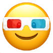 3d glasses Slack emoji