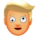 crazy man Slack emoji