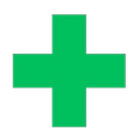 green cross Slack emoji