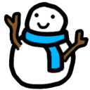 janky snowman Slack emoji