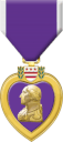 purple heart medal Slack emoji