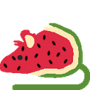 melon rat Slack emoji