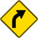 curve ahead Slack emoji