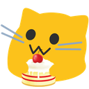 meow cake Slack emoji