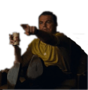 man pointing coffee mug Slack emoji