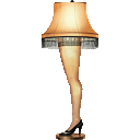 leg lamp Slack emoji