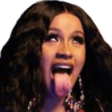 cardib tongue Slack emoji