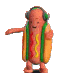 snap hotdog dance Slack emoji