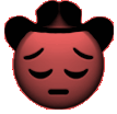 party sad cowboy Slack emoji