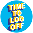 time to log off Slack emoji