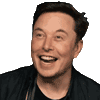 elon laughs Slack emoji