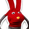red bunny confused Slack emoji