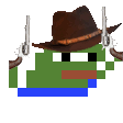 pepeyeehaw Slack emoji