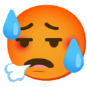 sick sigh Slack emoji