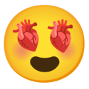 anatomical heart eyes Slack emoji