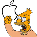 old man yells at apple Slack emoji