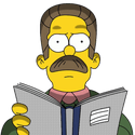 ned flanders judgemental Slack emoji