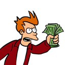 fry take my money Slack emoji